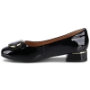 Baleriny damskie Loretta Vitale W5376 BLACK PATENT