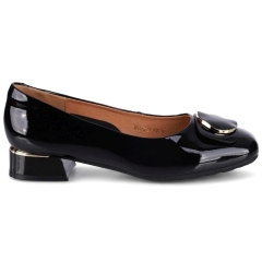 Baleriny damskie Loretta Vitale W5376 BLACK PATENT