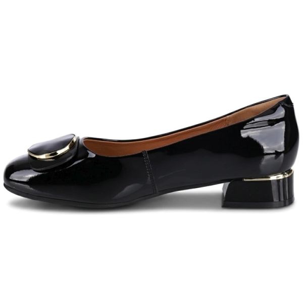 Baleriny damskie Loretta Vitale W5376 BLACK PATENT