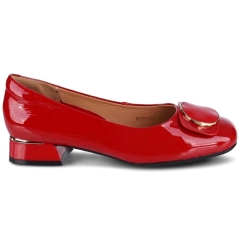 Baleriny damskie Loretta Vitale W5376 RED PATENT