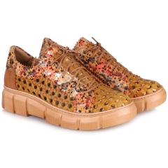 Sneakersy damskie Maciejka 05850-32/00-1 RUDY+POMARAŃCZA