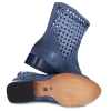 Botki damskie Maciejka 07364-17/00-1 GRANAT