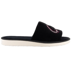 Pantofle damskie Meteor (Natural Style) NS-044 czarne