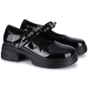 Półbuty damskie Pass Collection 1MA90003A 01-L BLACK