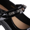 Półbuty damskie Pass Collection 1MA90003A 01-L BLACK