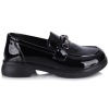 Półbuty damskie Pass Collection 1MA90005A 01-L BLACK