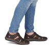 Sandały męskie Rieker 05281-25 BROWN