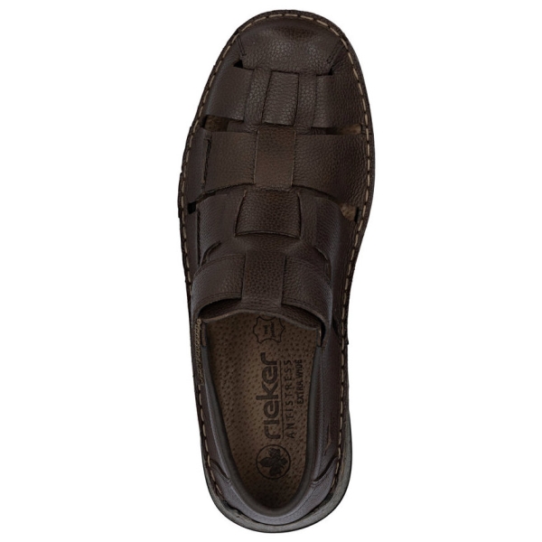 Sandały męskie Rieker 05281-25 BROWN