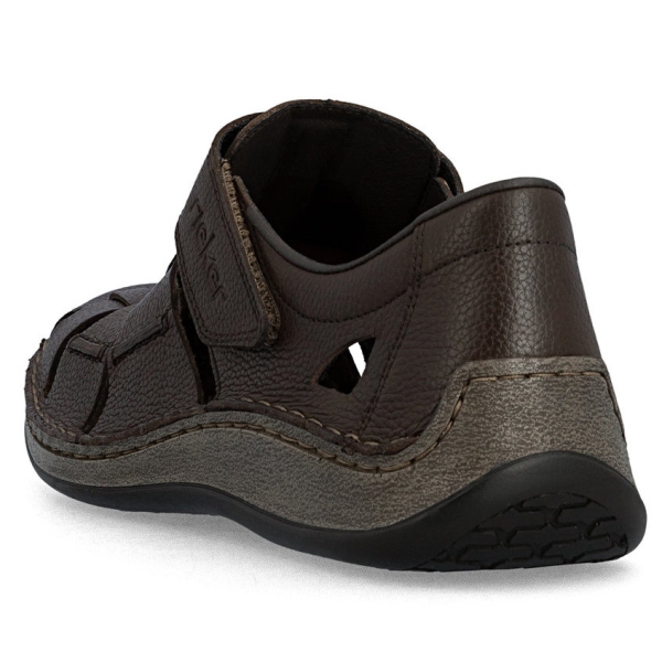 Sandały męskie Rieker 05281-25 BROWN