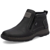 Botki męskie wodoodporne Rieker 05357-00 BLACK