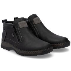 Botki męskie wodoodporne Rieker 05357-00 BLACK