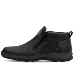 Botki męskie wodoodporne Rieker 05357-00 BLACK