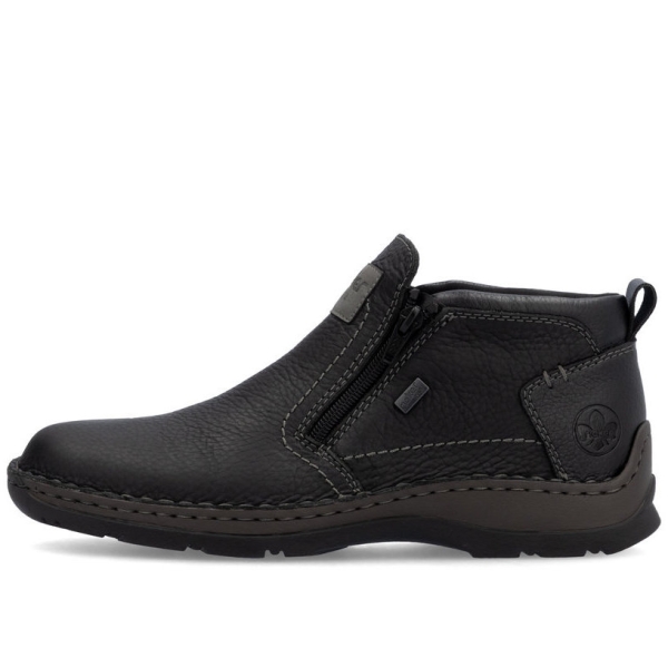 Botki męskie wodoodporne Rieker 05357-00 BLACK