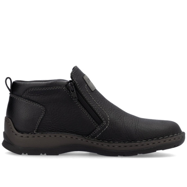 Botki męskie wodoodporne Rieker 05357-00 BLACK