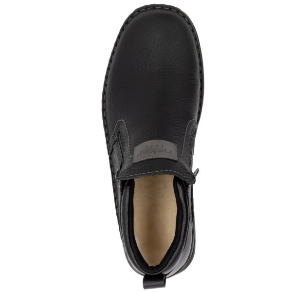 Botki męskie wodoodporne Rieker 05357-00 BLACK