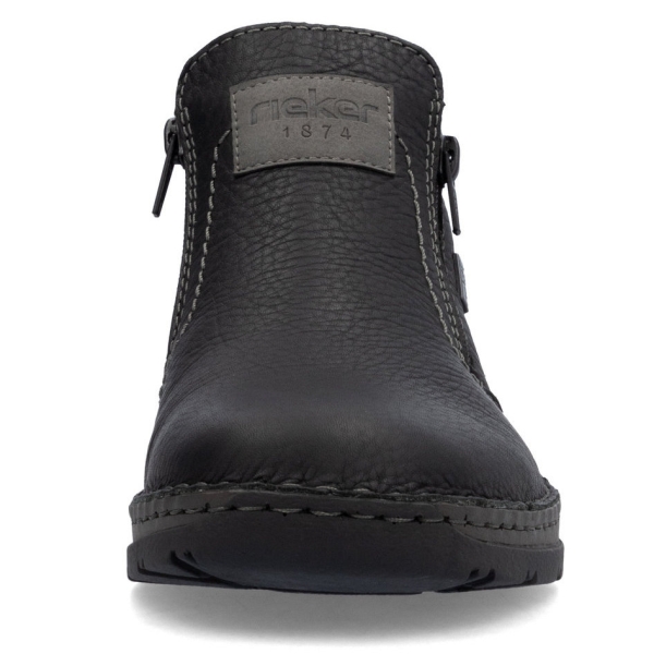 Botki męskie wodoodporne Rieker 05357-00 BLACK