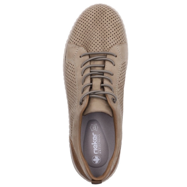 Półbuty męskie Rieker 08315-64 BEIGE