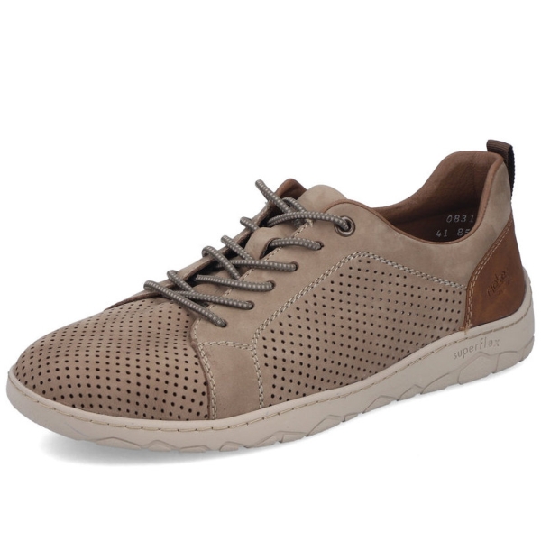 Półbuty męskie Rieker 08315-64 BEIGE