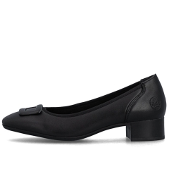 Czółenka damskie Rieker 43453-00 BLACK