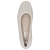 Czółenka ażurowe damskie Rieker 43459-60 BEIGE