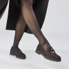 Mokasyny damskie Rieker 45553-25 BROWN