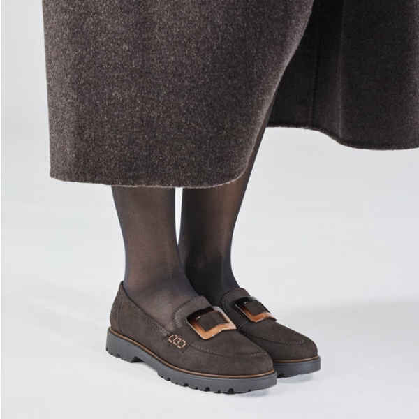 Mokasyny damskie Rieker 45553-25 BROWN