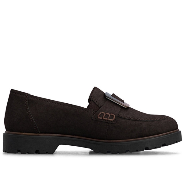 Mokasyny damskie Rieker 45553-25 BROWN