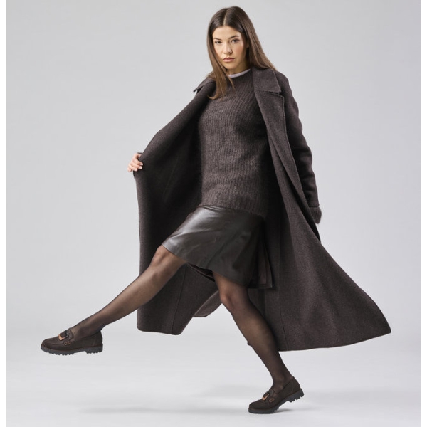 Mokasyny damskie Rieker 45553-25 BROWN