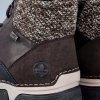 Trzewiki damskie wodoodporne Rieker 45956-25 BROWN COMBINATION