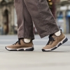 Sneakersy damskie Rieker 45973-24 BROWN