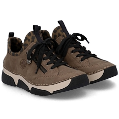 Sneakersy damskie Rieker 45973-24 BROWN