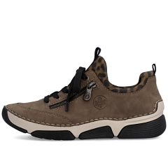 Sneakersy damskie Rieker 45973-24 BROWN