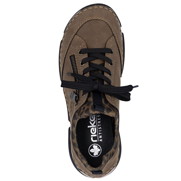 Sneakersy damskie Rieker 45973-24 BROWN