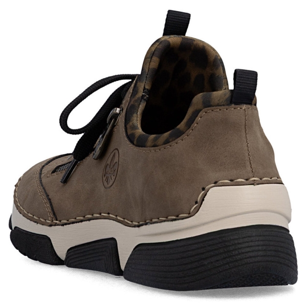 Sneakersy damskie Rieker 45973-24 BROWN