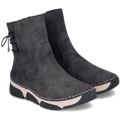 Botki damskie Rieker 45990-45 GREY