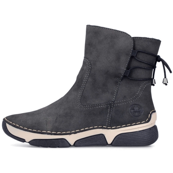 Botki damskie Rieker 45990-45 GREY