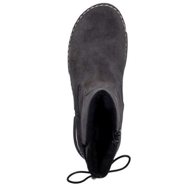 Botki damskie Rieker 45990-45 GREY