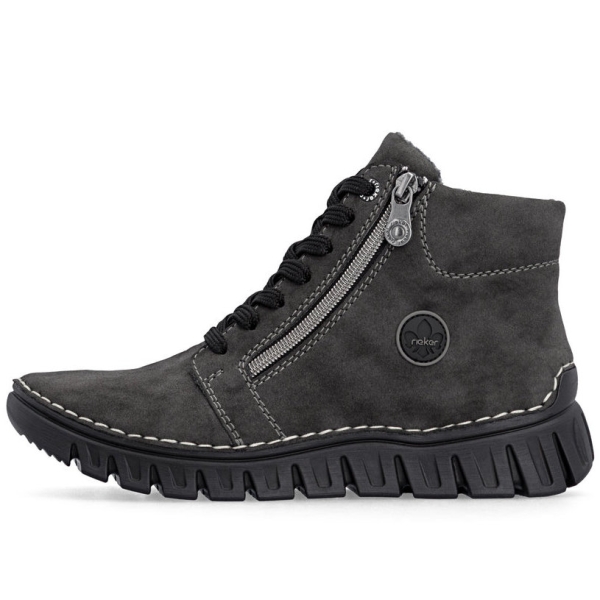 Trzewiki damskie Rieker 57502-45 GREY