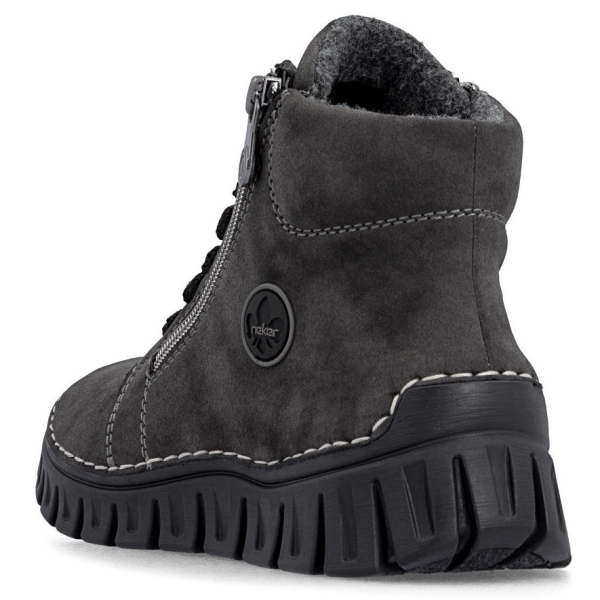 Trzewiki damskie Rieker 57502-45 GREY
