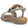 Sandały damskie Rieker 61855-62 BEIGE