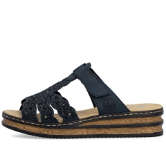 Klapki damskie Rieker 62986-14 BLUE