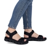 Sandały damskie Rieker 64052-00 BLACK
