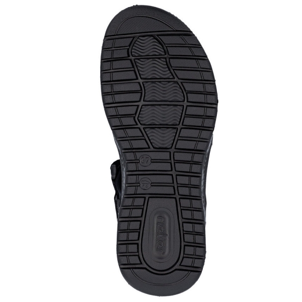 Sandały damskie Rieker 64052-00 BLACK