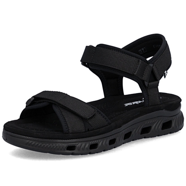 Sandały damskie Rieker 64052-00 BLACK