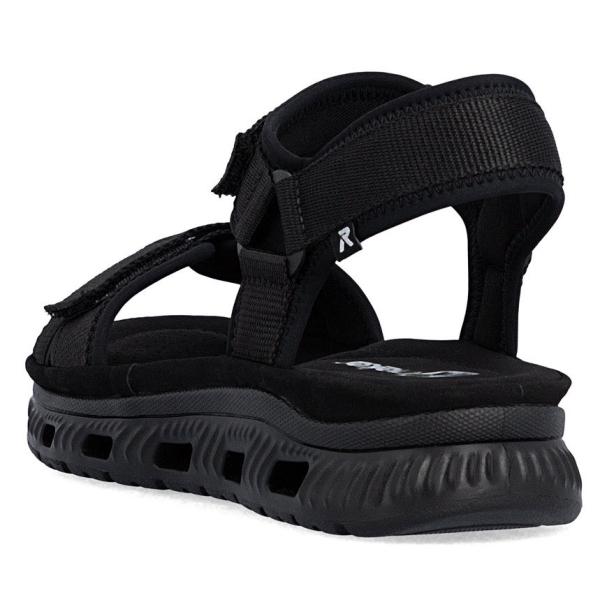 Sandały damskie Rieker 64052-00 BLACK