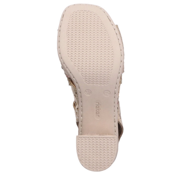 Sandały damskie Rieker 64780-90 MULTI