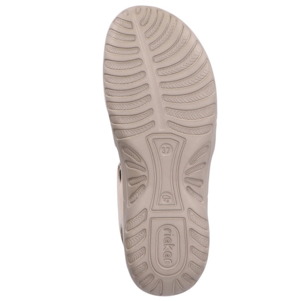 Sandały damskie Rieker 64870-62 BEIGE