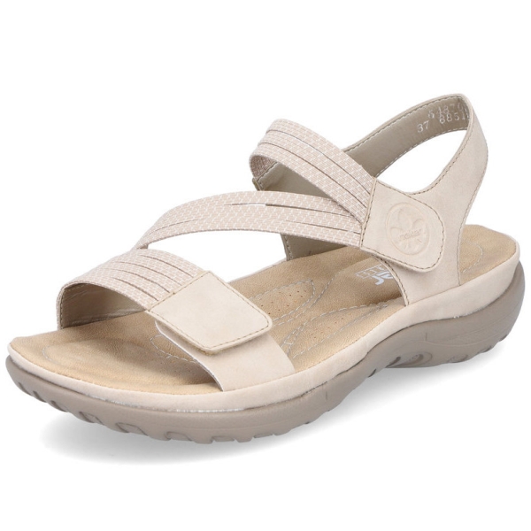 Sandały damskie Rieker 64870-62 BEIGE