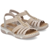 Sandały damskie Rieker 66201-62 BEIGE