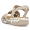 Sandały damskie Rieker 66201-62 BEIGE